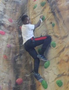 Wilderness Works Climber at Stone Summit