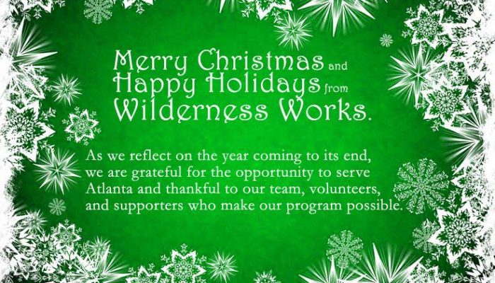 Christmas Card Wilderness Works