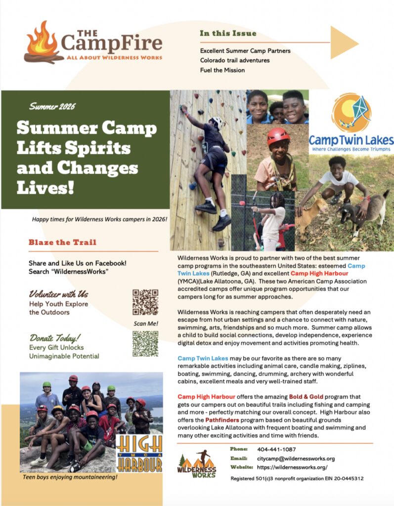 Campfire Newsletter for Summer 2026